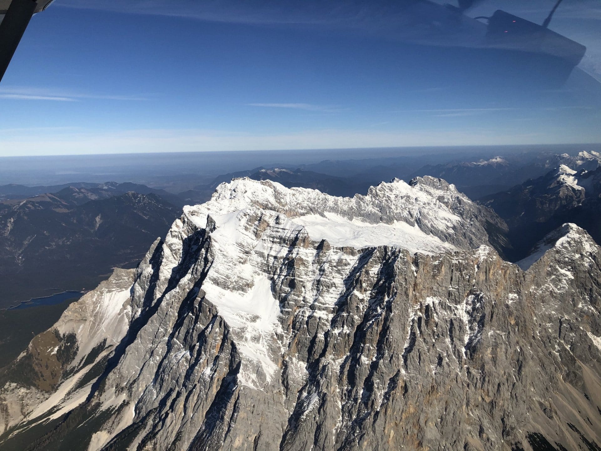 Zugspitze und Hochvogel (Allgäuer Alpen Rundflug)