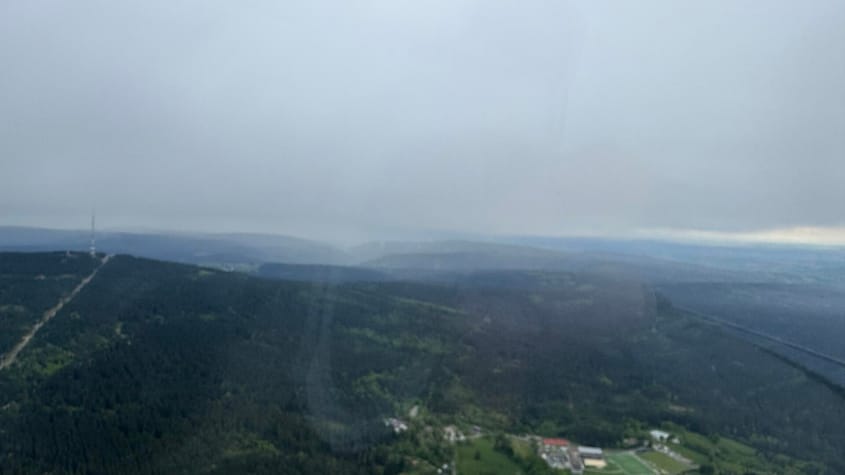 Wir fliegen dahin, wo Hochfranken am schönsten ist