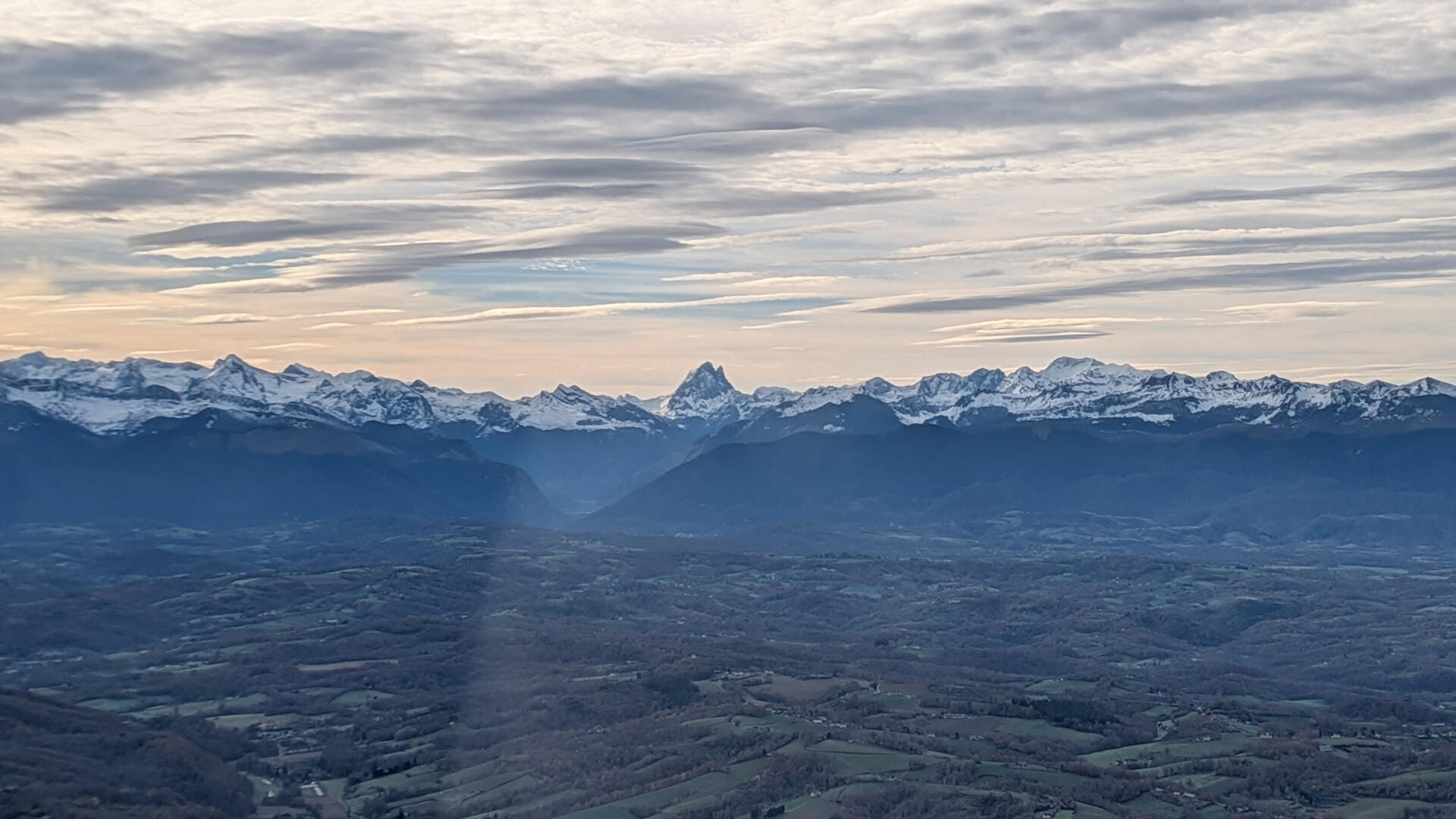En montée vers les Pyrénées