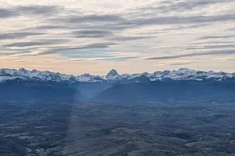En montée vers les Pyrénées