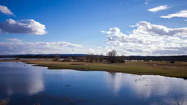 Rundflug von Nürnberg über die Fränkischen Seen