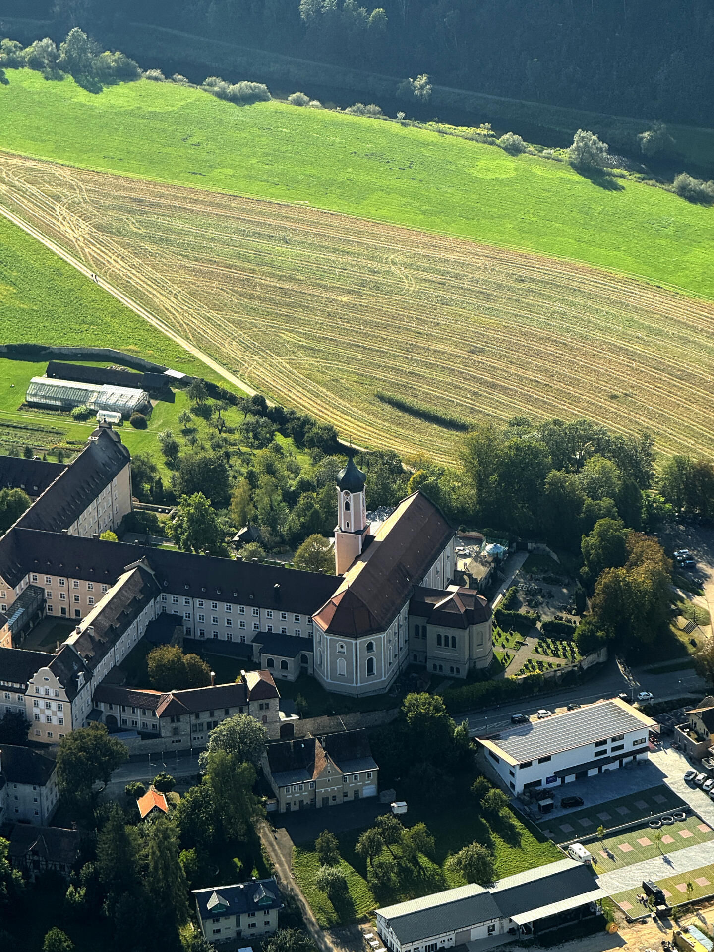 Kloster Beuron aus Vogelhöhe
