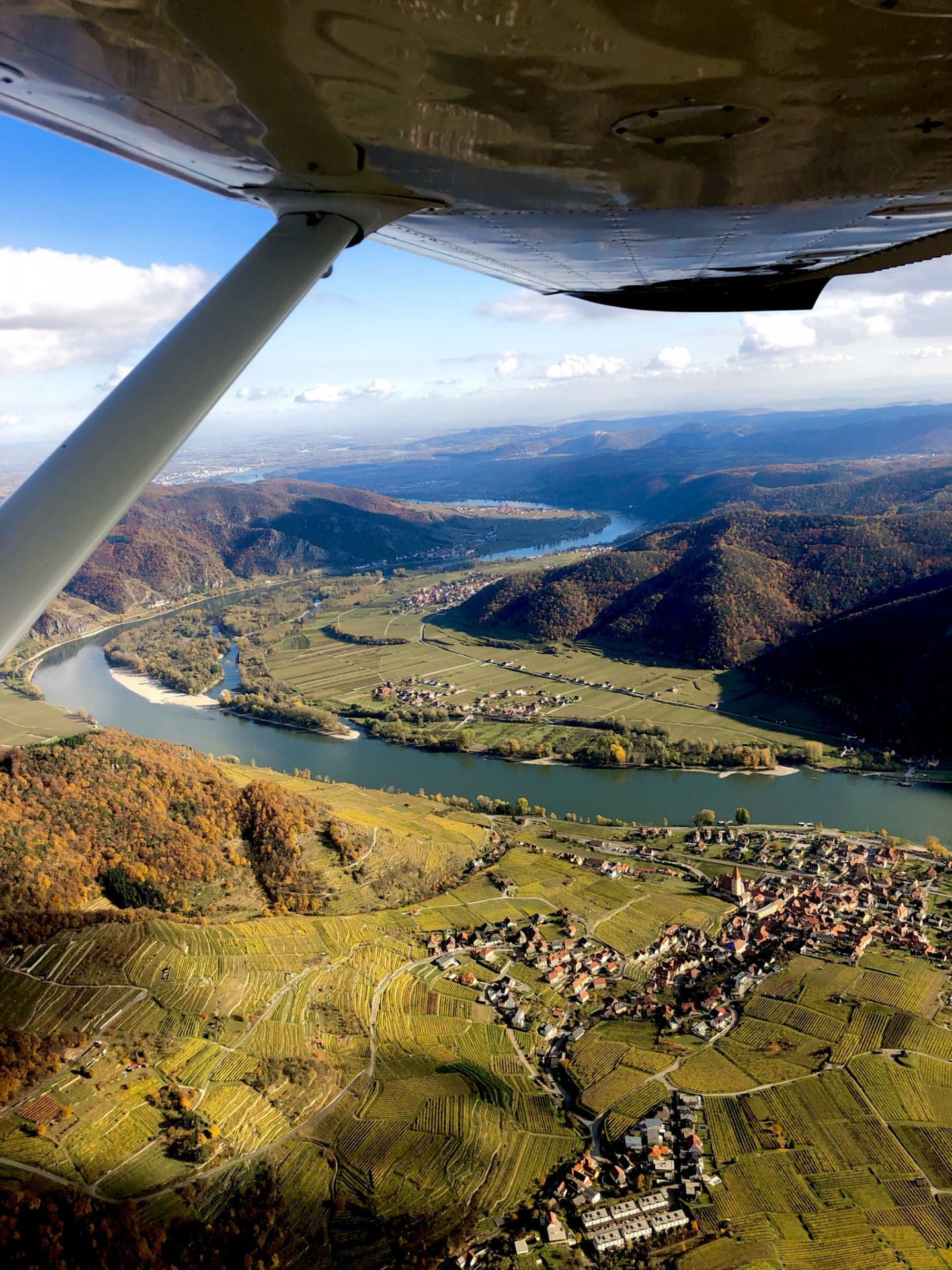 Schöner Wachau, Stift Melk, Ybbs-Donau Rundflug
