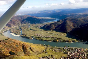 Schöner Wachau, Stift Melk, Ybbs-Donau Rundflug