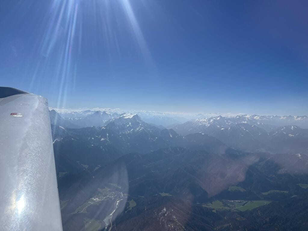 Rundflug über die Salzkammergut Seen