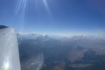 Rundflug über die Salzkammergut Seen