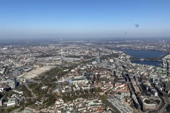 Cuxhaven entlang der Elbe nach Hamburg - von Oben Endecken