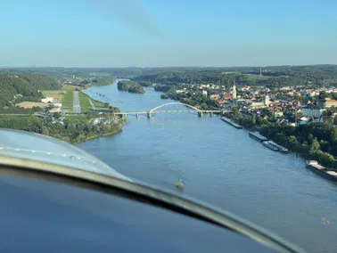 Rundflug wohin du gerne möchtest mit Start in Vilshofen