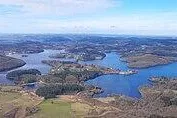 Survol du Lac de Vassivière et du plateau de Millevaches