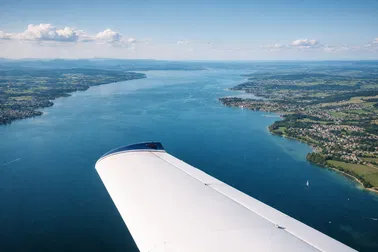 Rundflug über den Bodensee