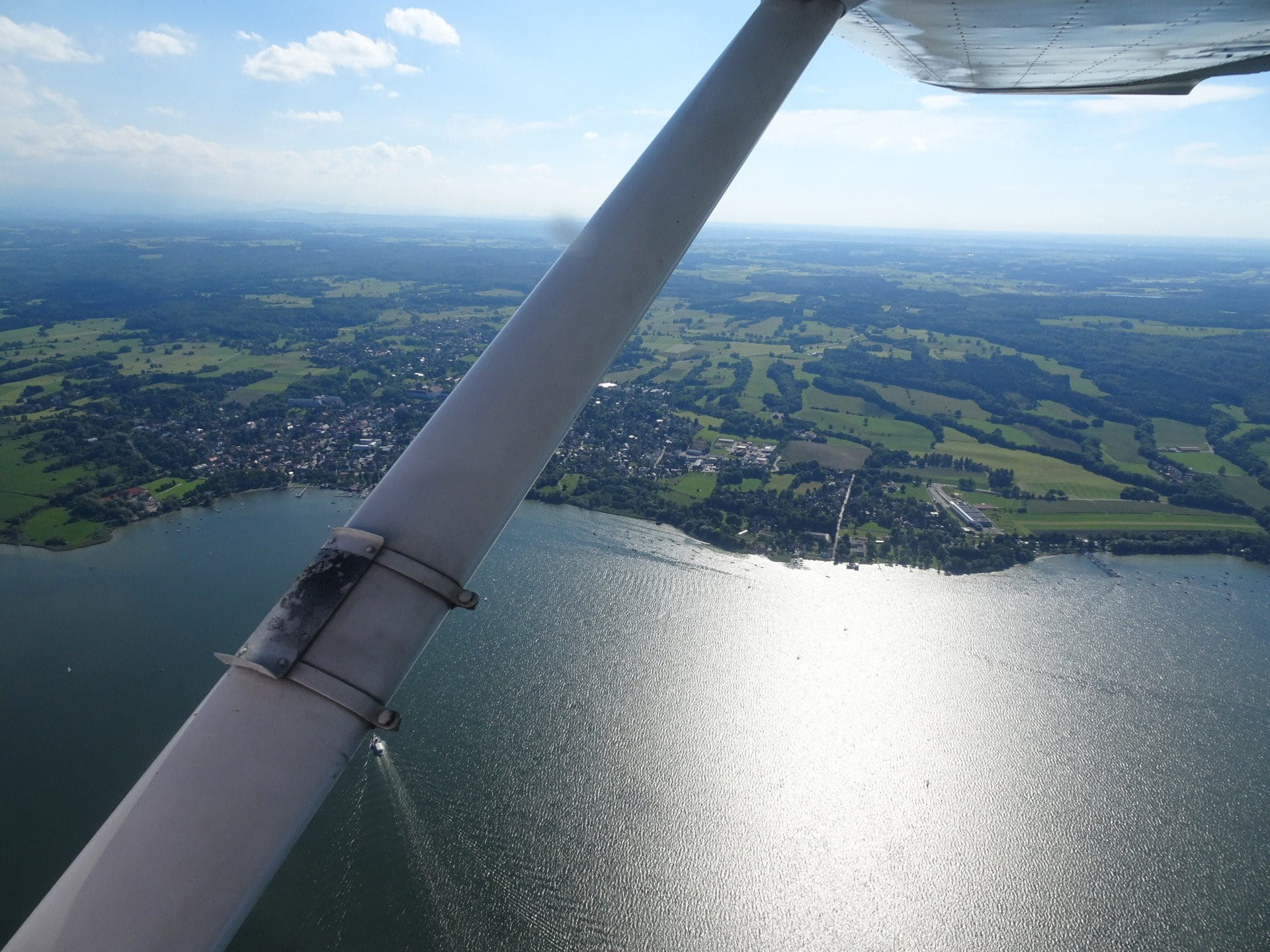 Die Bayerischen Seen von oben