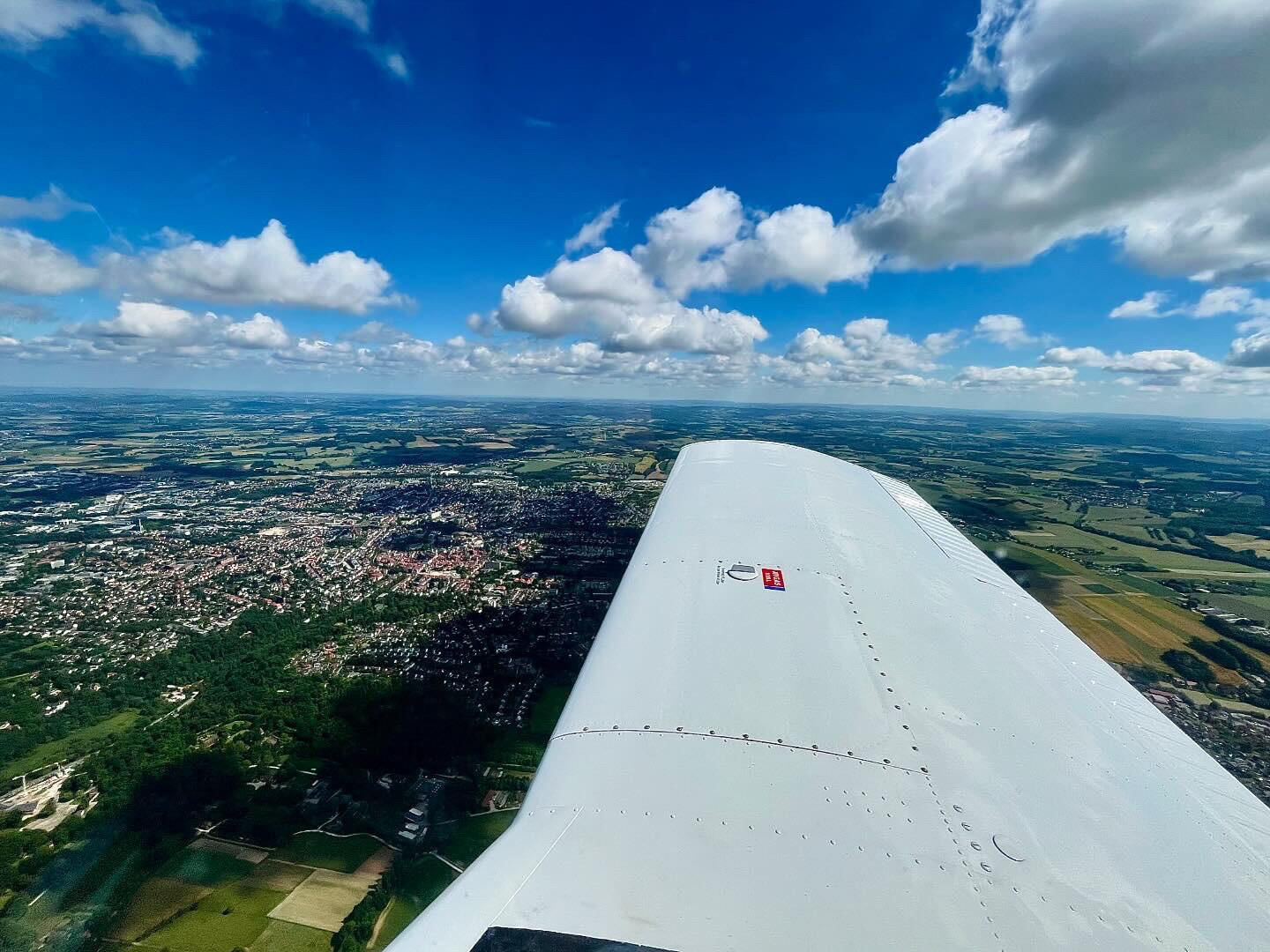 30min Rundflug über das Münsterland für Einsteiger