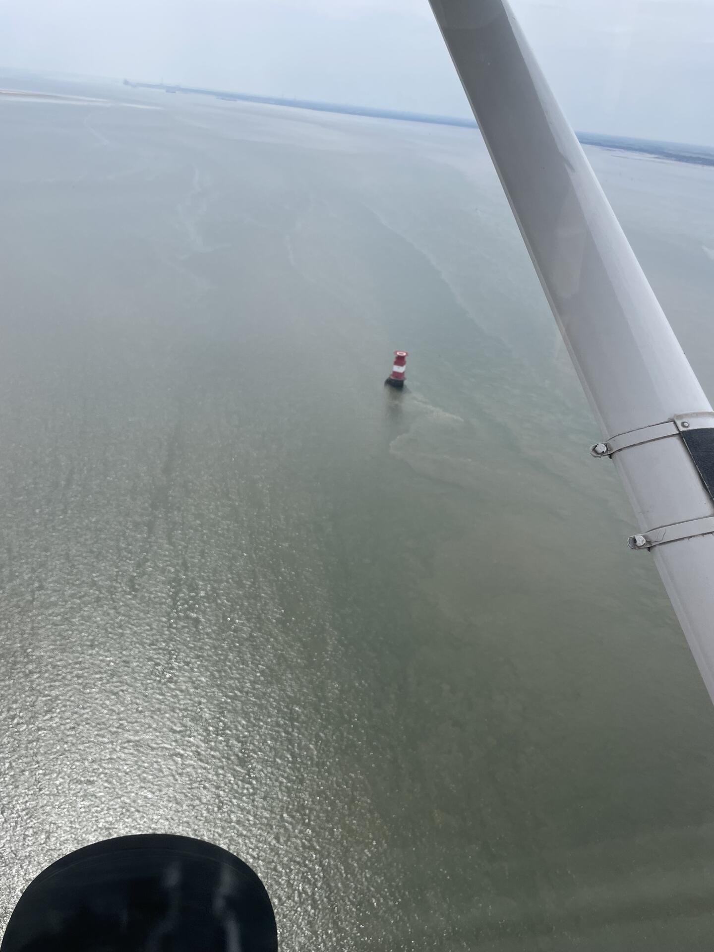 Leuchtturm vor der Elbmündung