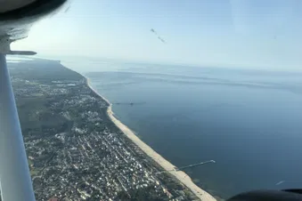 die Küste von der Insel aus 1