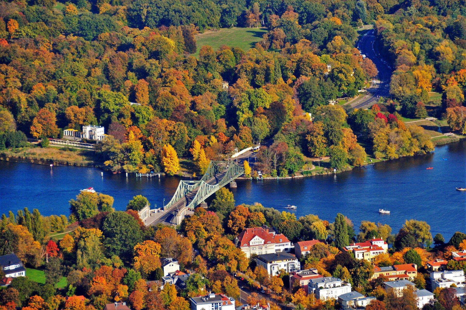 Die Glienicker Brücke in Potsdam