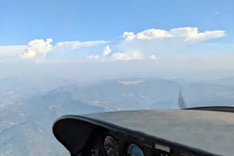 Aller-retour à Chambéry et survol du lac du Bourget