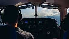 Spannender Blick ins Cockpit