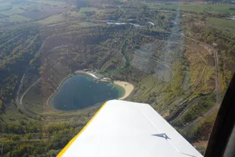 La mine de Carmaux, aujourd'hui base de loisirs Cap Découverte