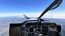 Vol au FL110 (11.000ft)