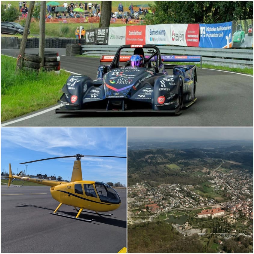 58. Osnabrücker ADAC Bergrennen - Hubschrauber Rundflug