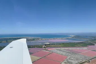Entre salins roses, Espiguette et Camargue sauvage