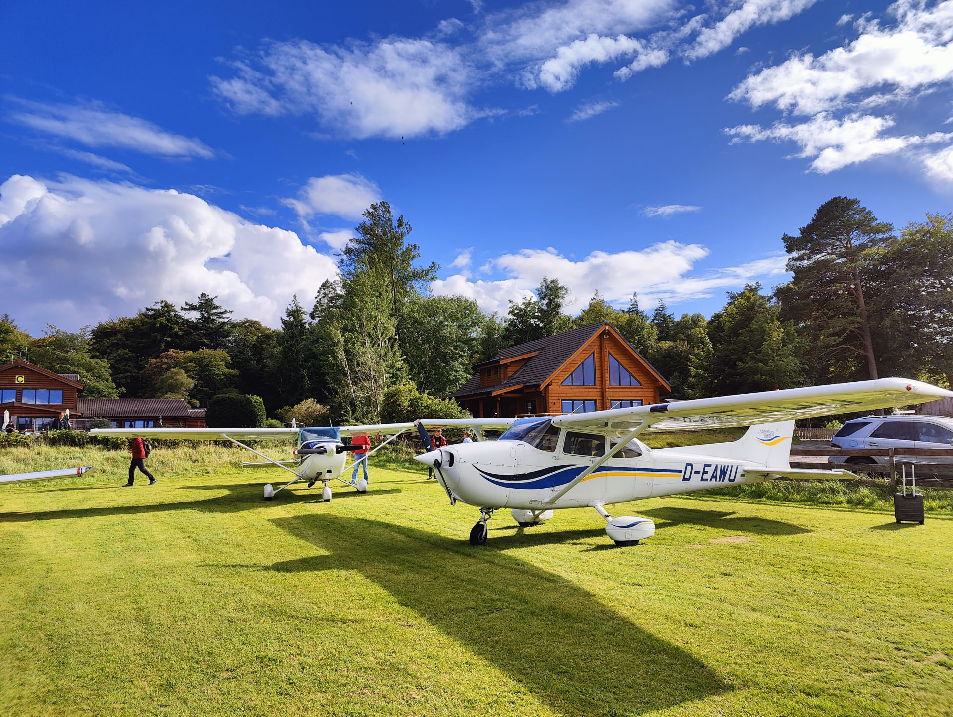 Cessna 172 in Glenforsa/Schottland 2023