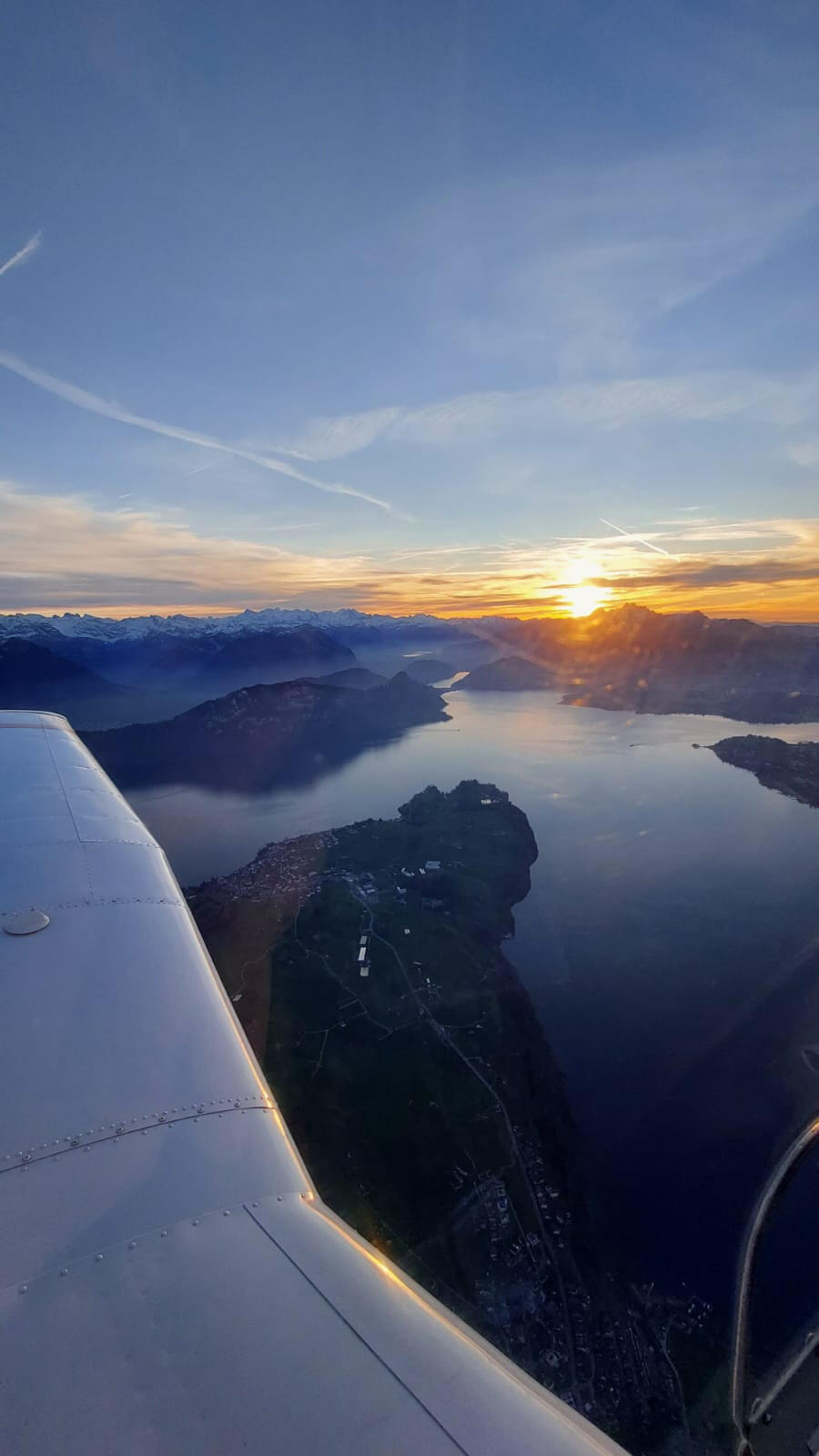 Rundflug in die Berner Alpen und Luzern