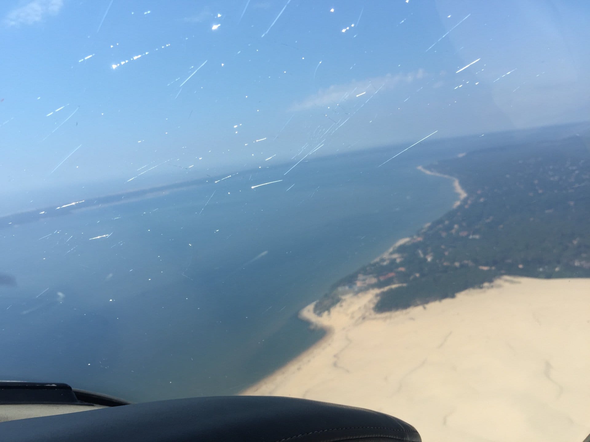 Vol Chambéry - Arcachon (aller-retour)