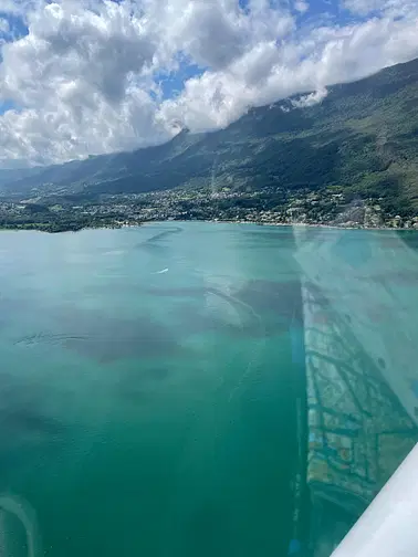 Ballade aérienne autour du Lac du Bourget