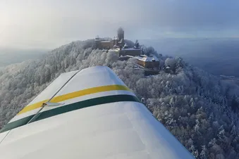 Le Haut Koenigsbourg sous la neige