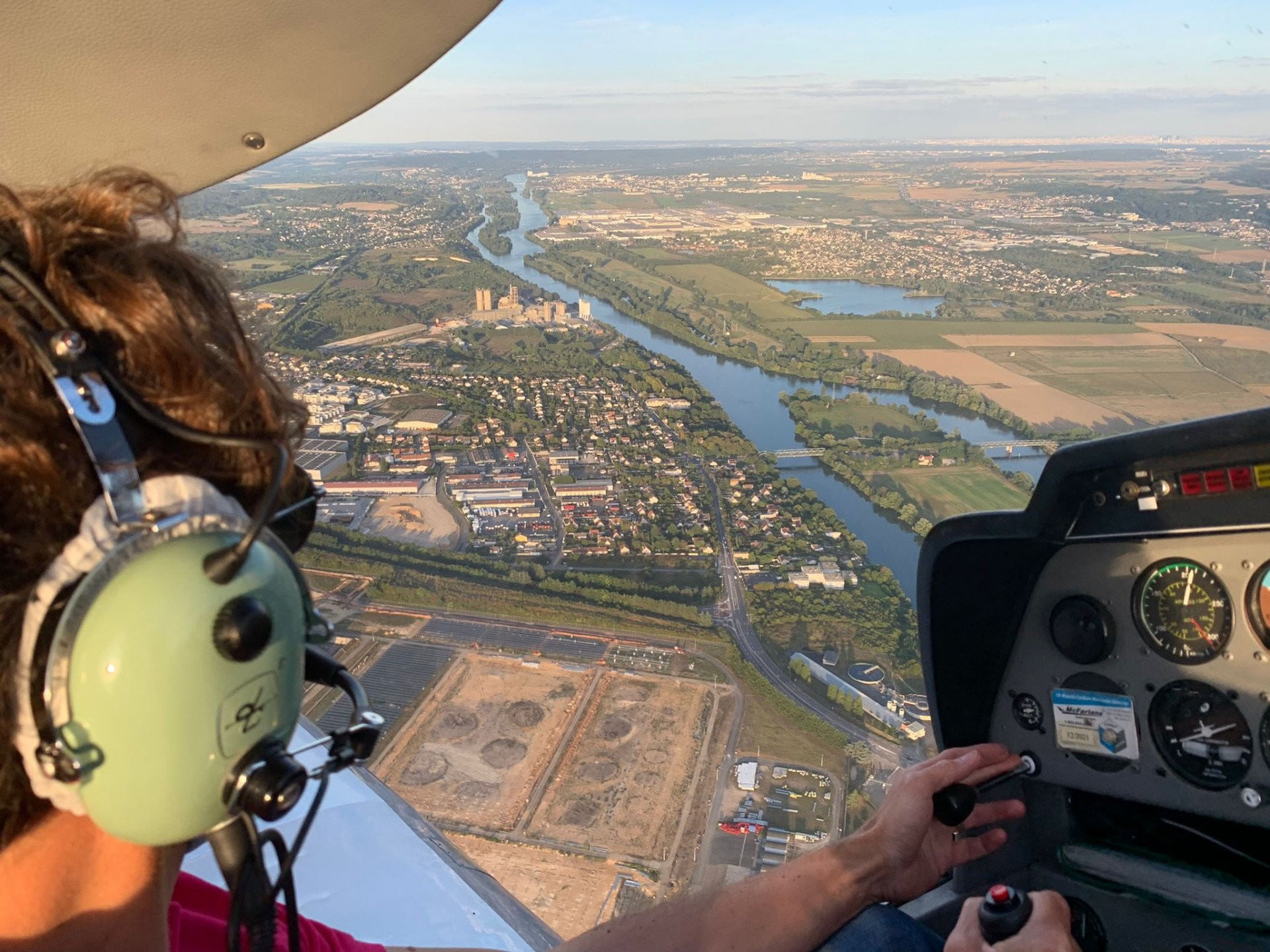 Balade aérienne : les boucles de la Seine