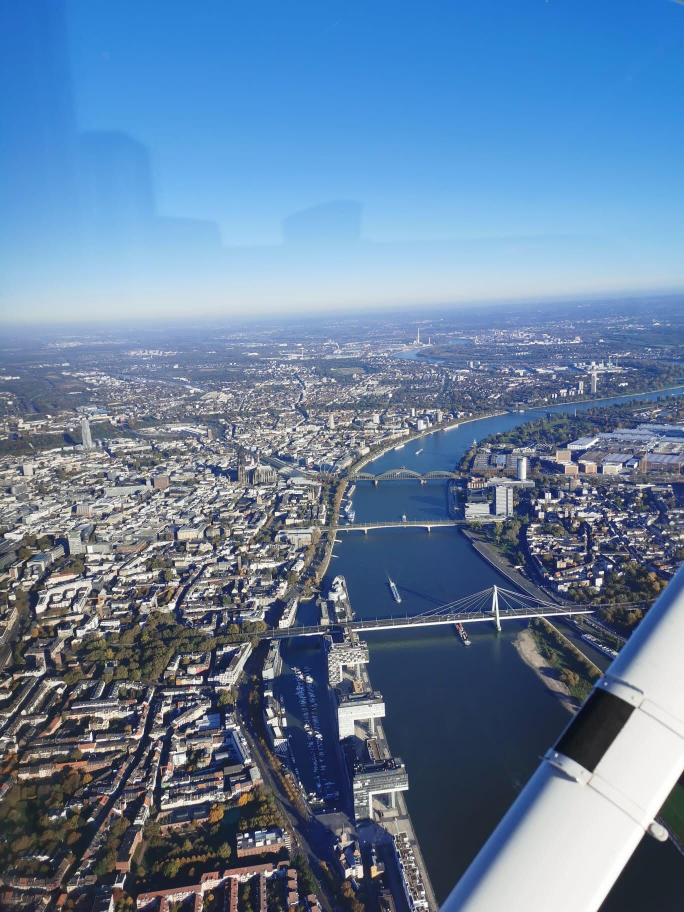 Rundflug über das Bergische Land