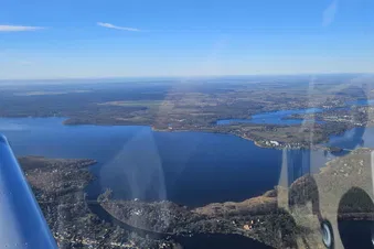 Rundflug über Potsdam