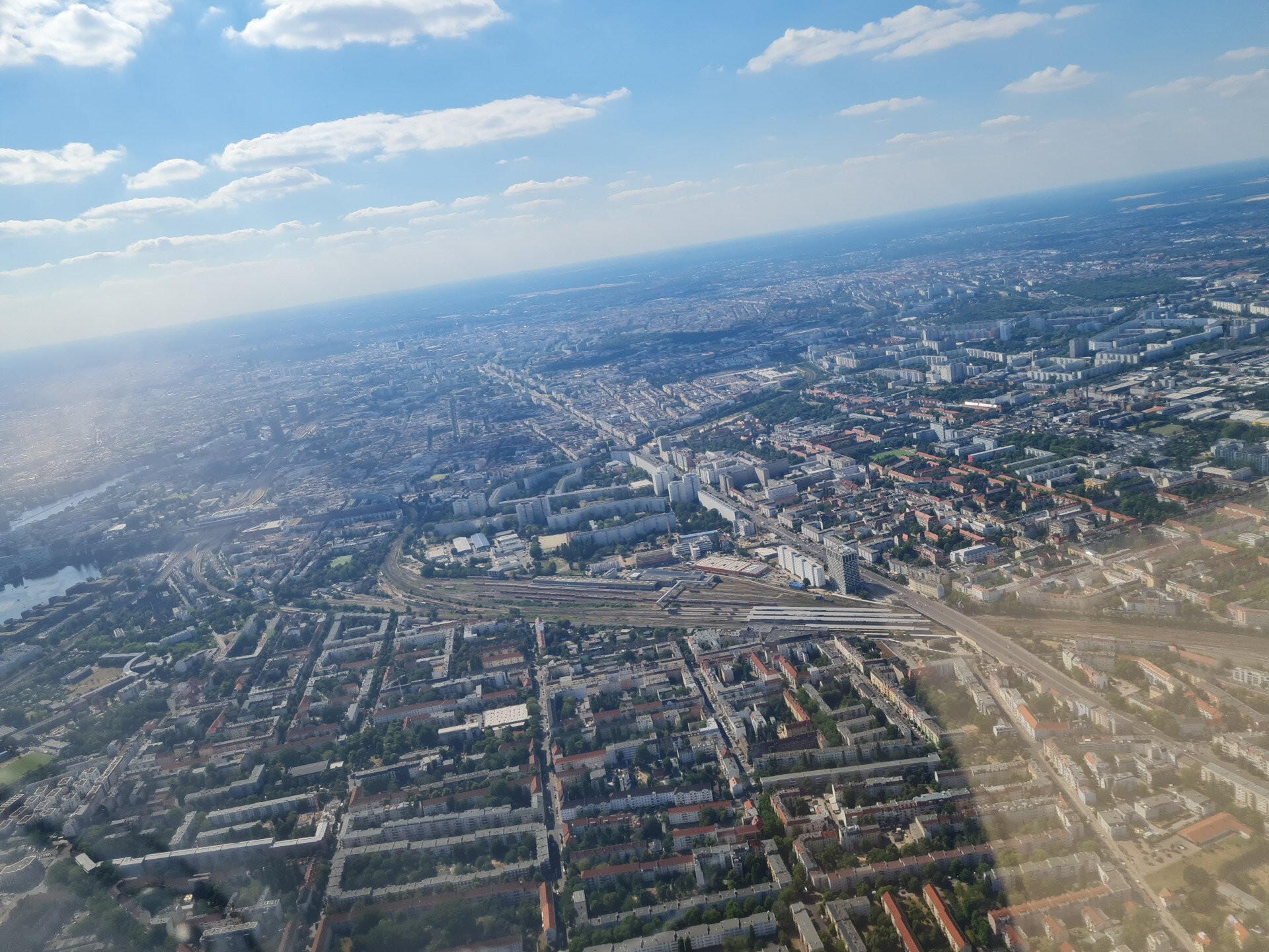 Rundflug über Berlin und Potsdam