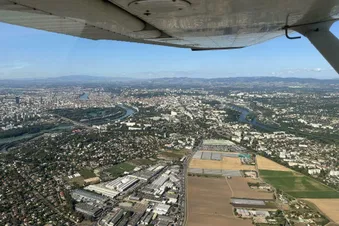 Balade aérienne autour de Lyon