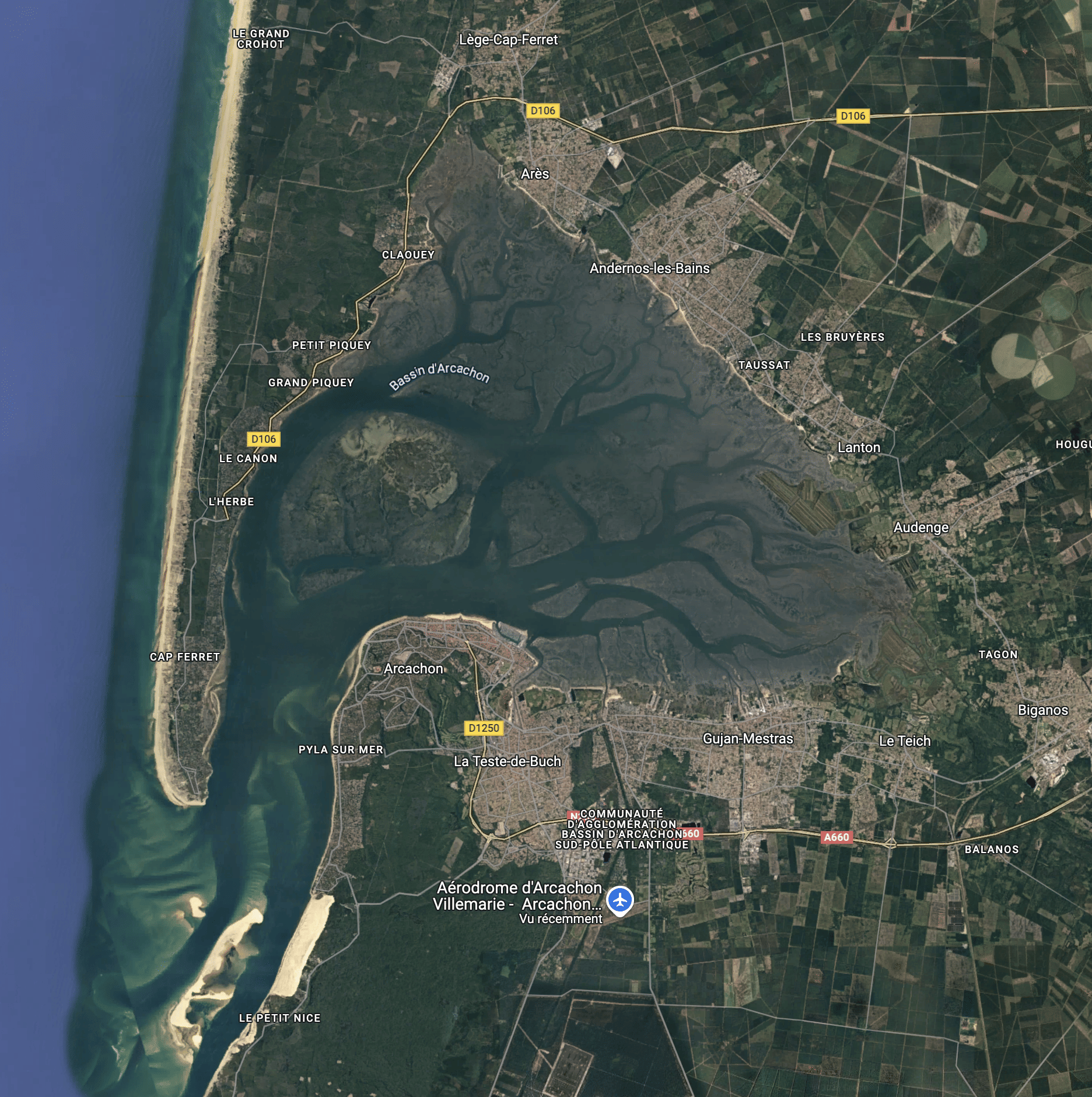 Le bassin d'Arcachon