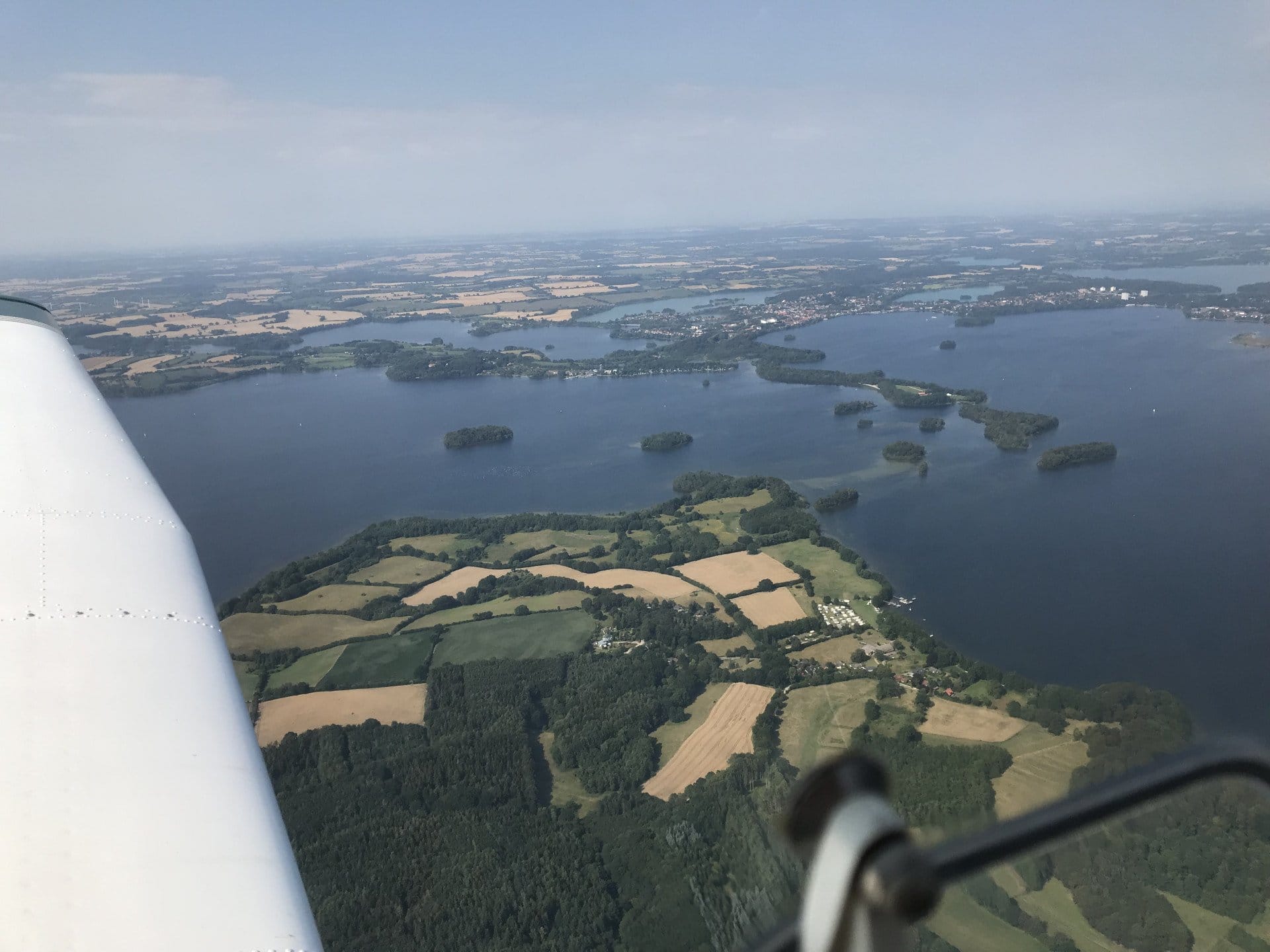Rundflug über Rügen