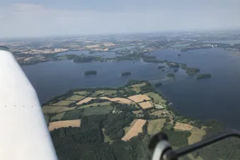 Rundflug über Rügen