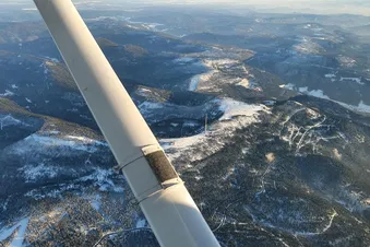 Rundflug durch die Kontrollzone von Stuttgart