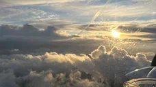 Cloudsurfing auf FL070