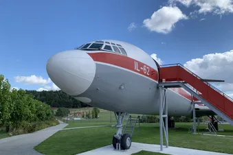 Besuch der IL-62 "Lady Agnes" nach Stölln via Berlin