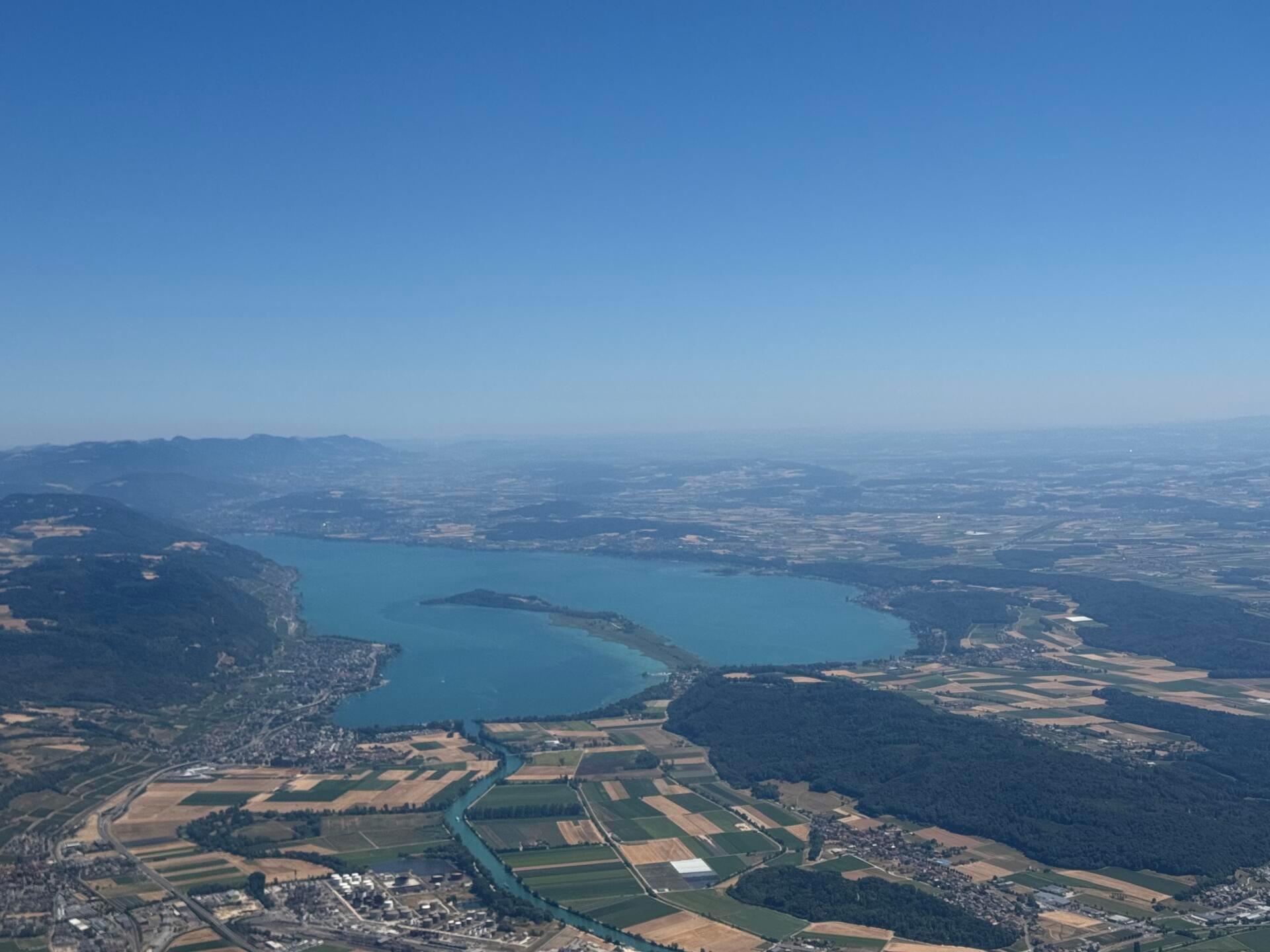 Alpen- und Seenblick