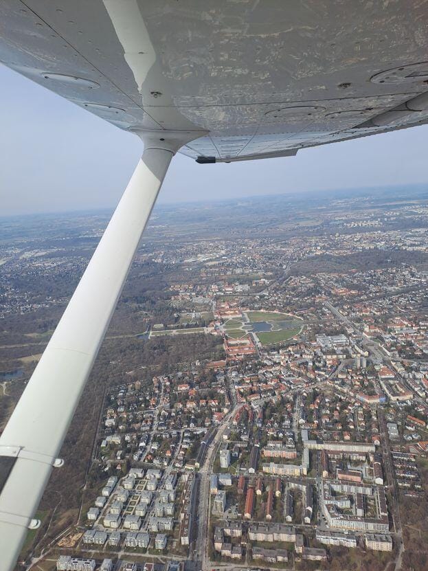 München aus der Vogelperspektive