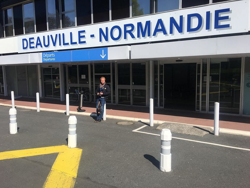 Promenade sur les planches de Deauville