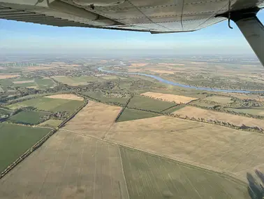 Rundflug ab dem Flugplatz Eisenhüttenstadt