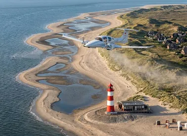 Ein wundervoller PRO Flug nach Sylt mit Service erster Klasse