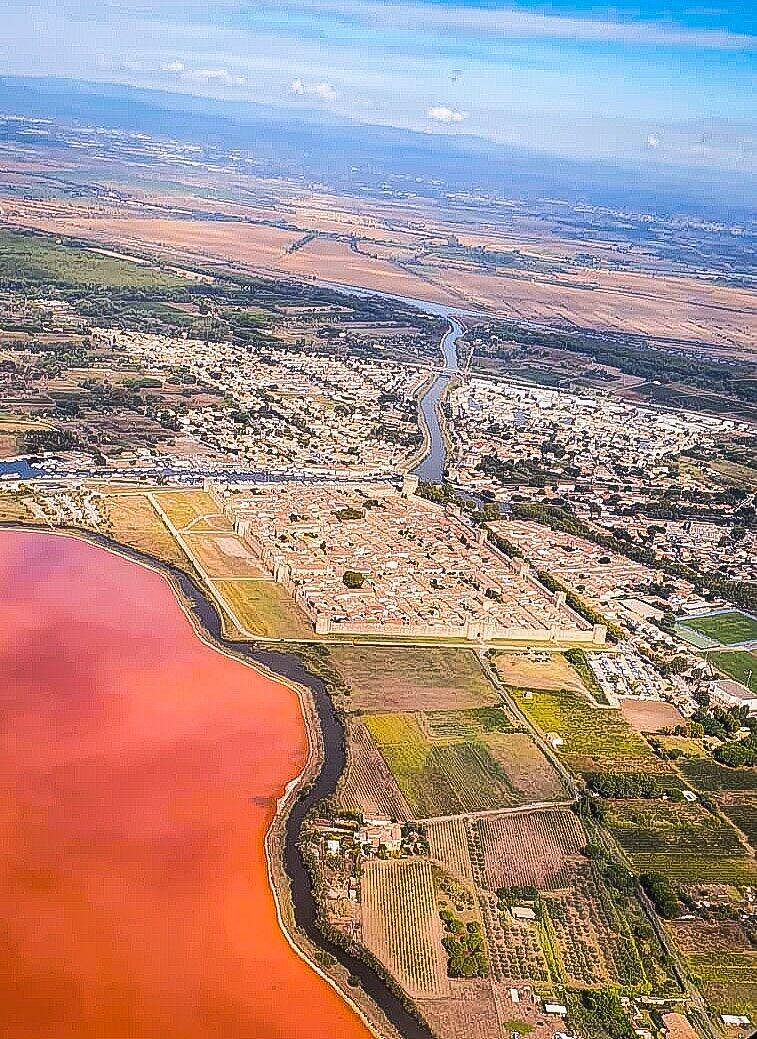 Tour de la Camargue en avion