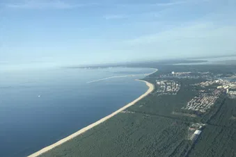 die Küste von der Insel aus 2