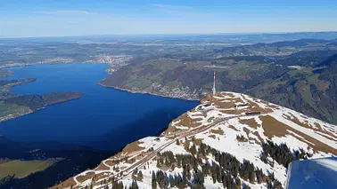 Rundflug Luzern, Rigi, Mythen und Vierwaldstättersee