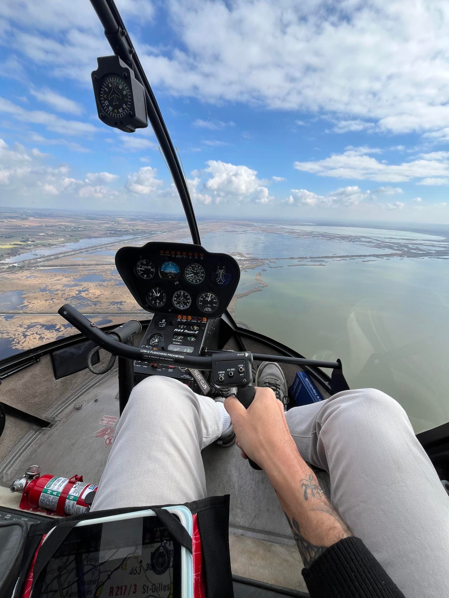 La Camargue en hélicoptère